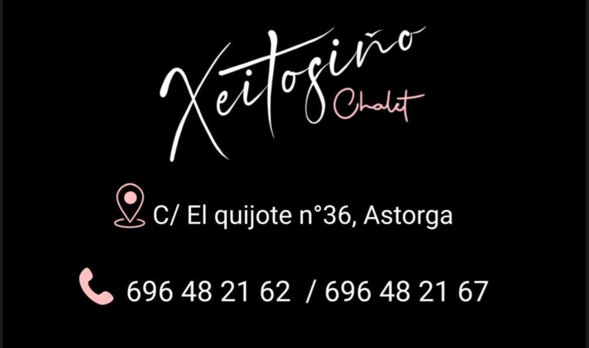 Chalet Xeitosino Astorga Exteriér fotografie